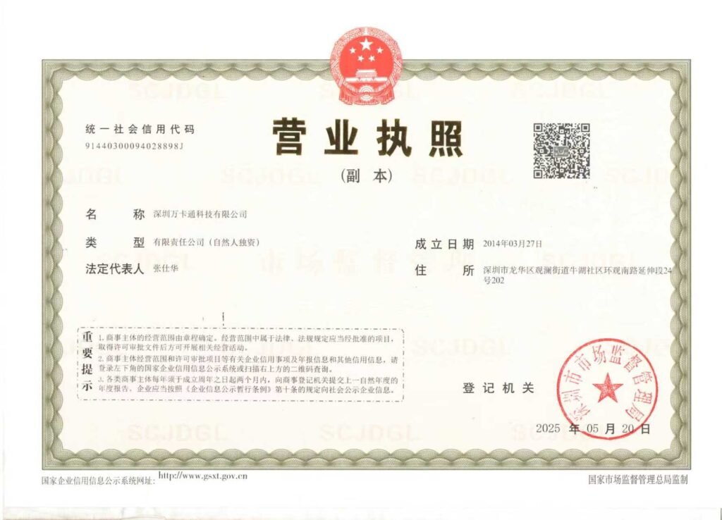 Business license